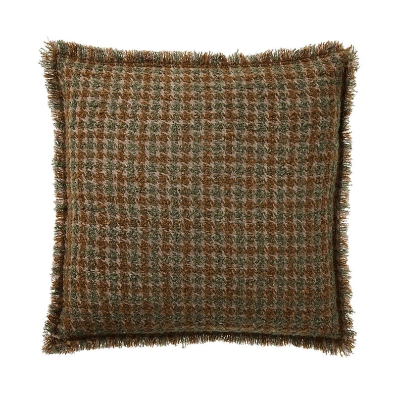 Maxwell Slate & Chartreuse Cushion 