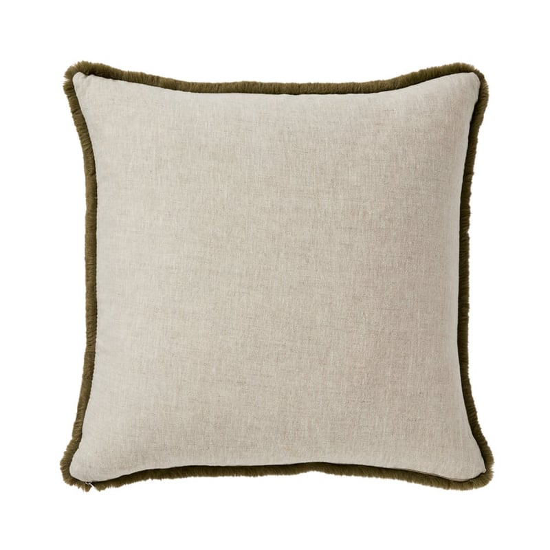 Astoria Green Fur Cushion