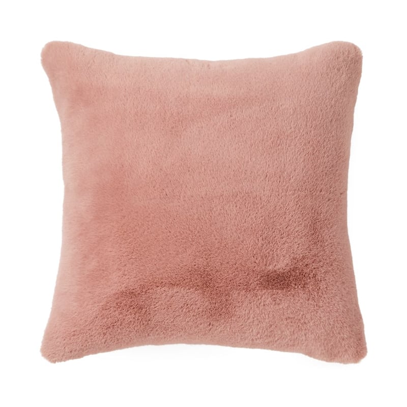 Astoria Rose Pink Fur Cushion