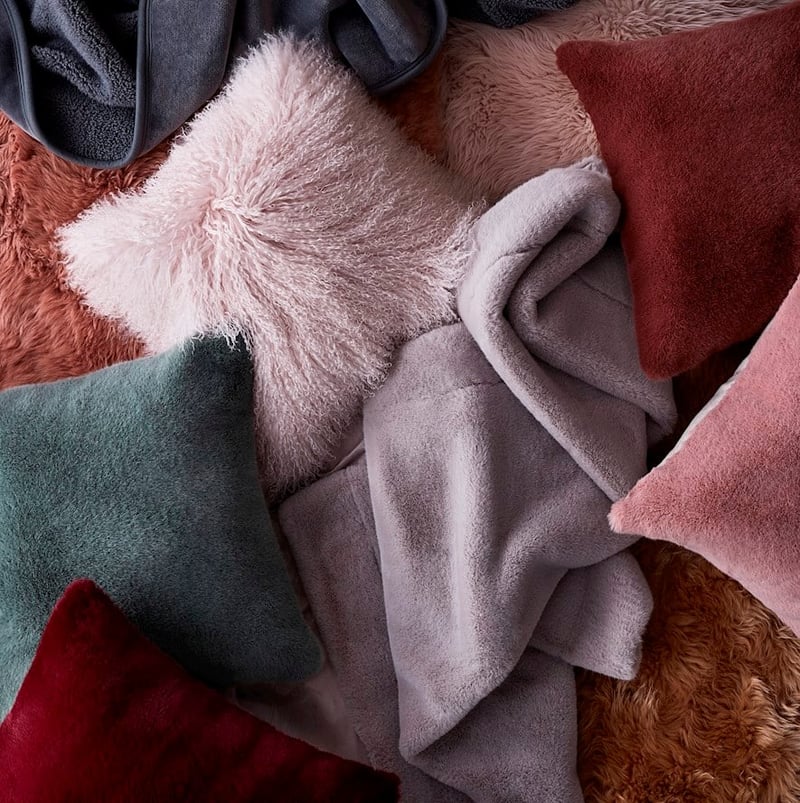 Astoria Sage Fur Cushion