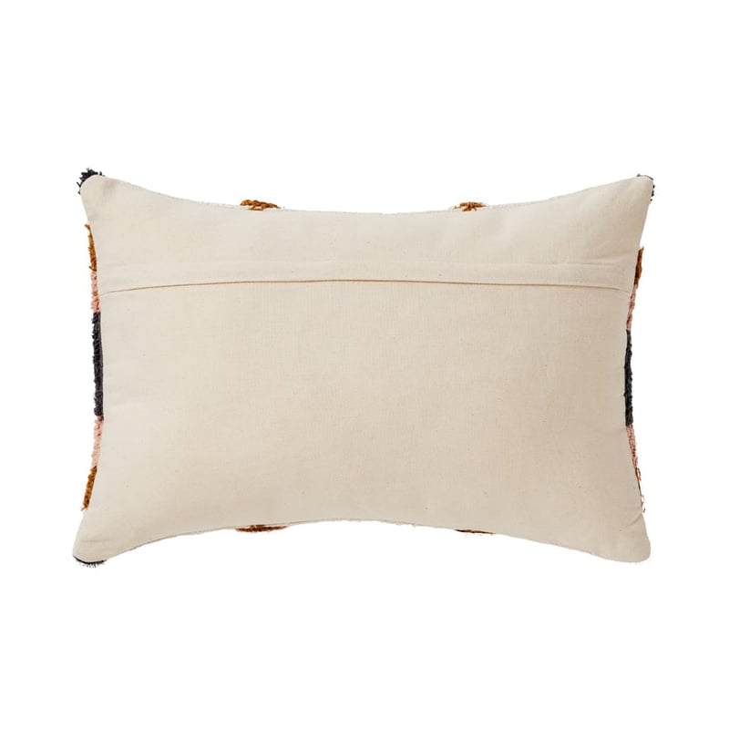 Gibson Tufted Blue & Amber Cushion