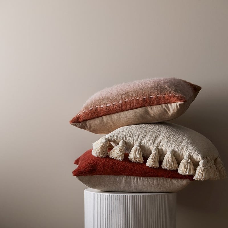 Pasadena Rust & Pink Cushion  