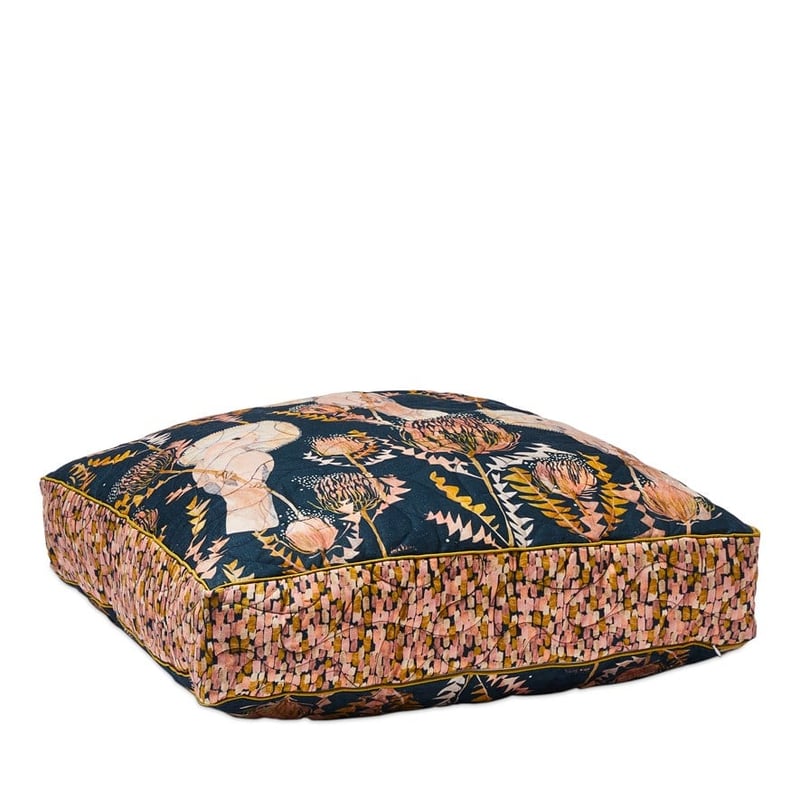 Dana Kinter Midnight Gallah Floor Cushion 