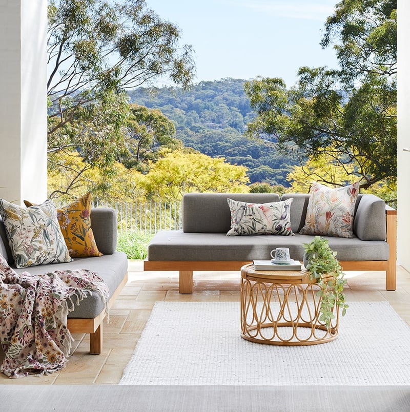 Eucalyptus Linen Cushion