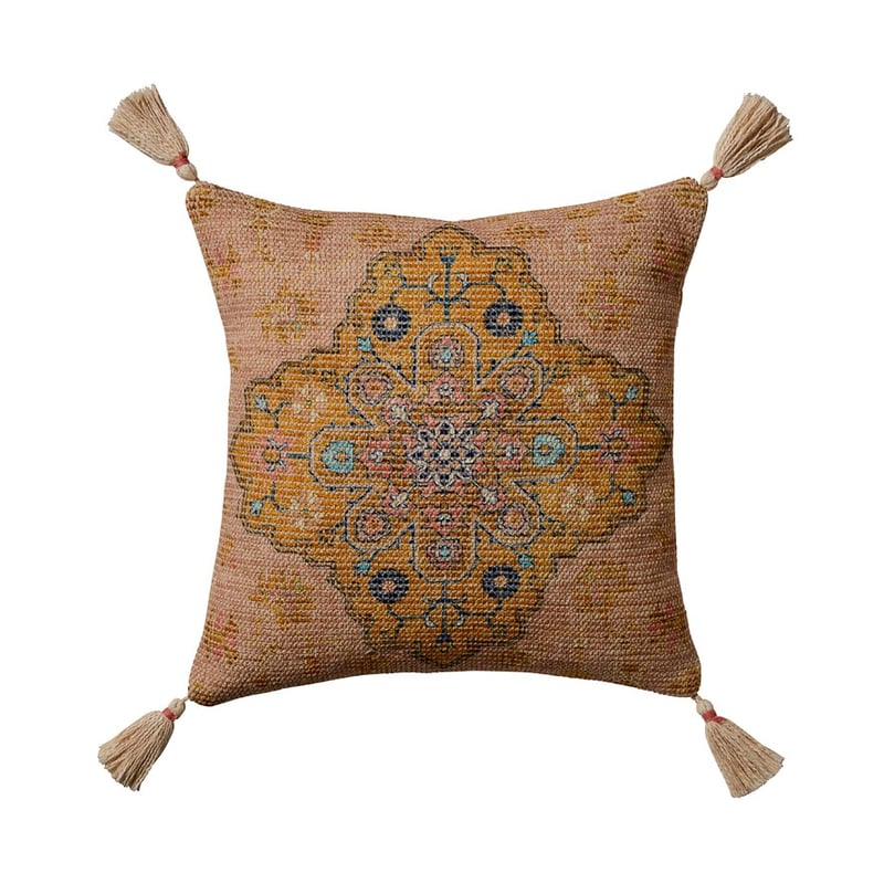 Mala Pink & Mustard Cushion  