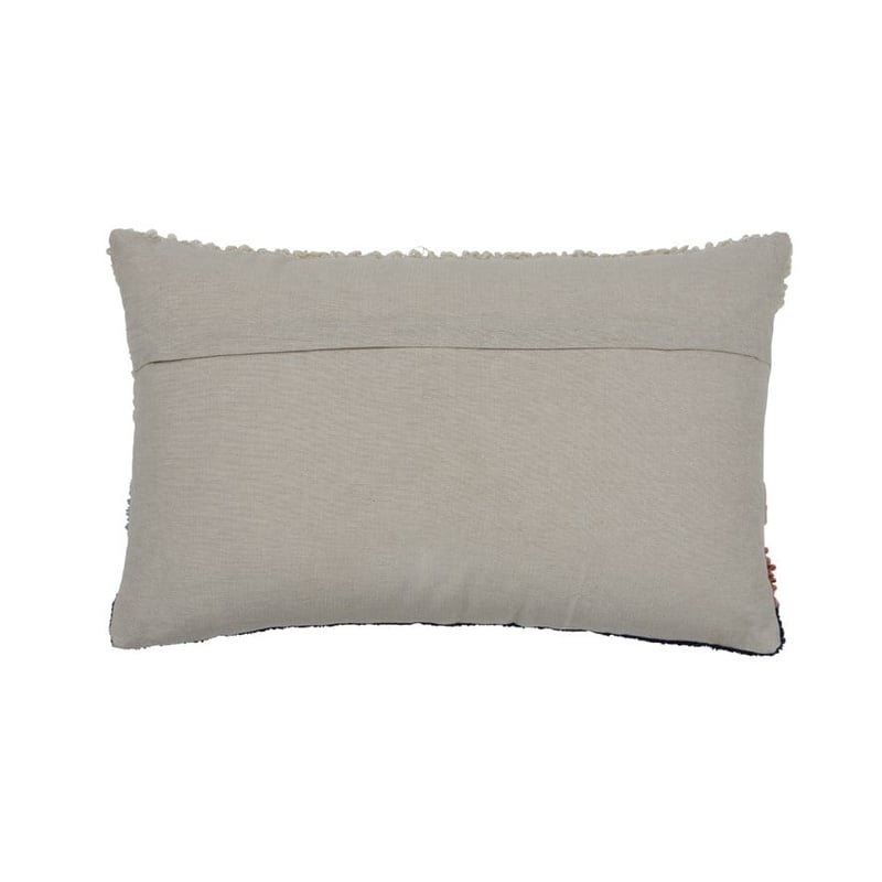 Damascus Pinks & Navy Cushion