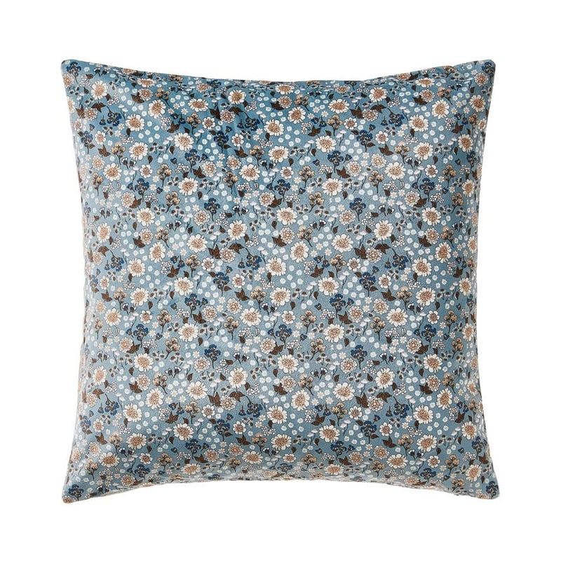 Nostalgia Blue Floral Cushion  