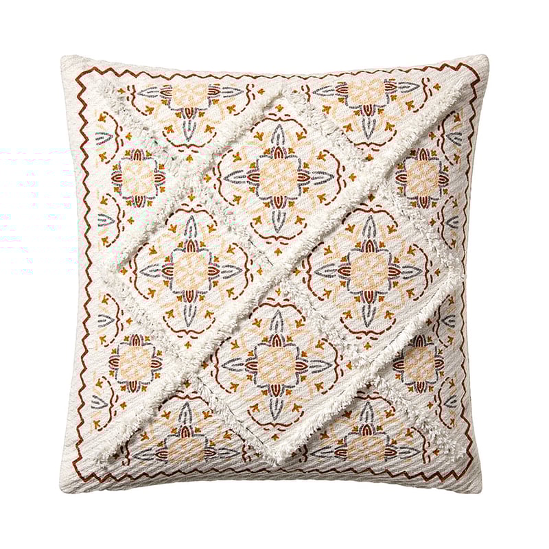 Moroccan Natural Tufted Cushion