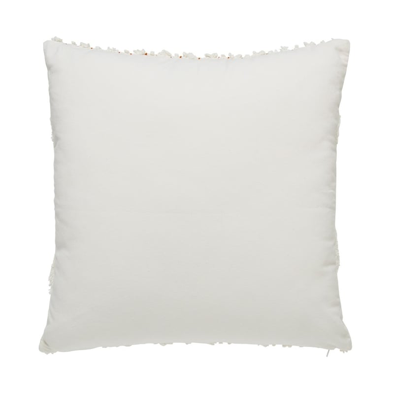 Zeki White & Mustard Cushion