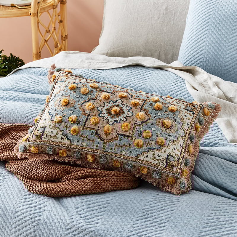 Joplin Pink & Blue Cushion