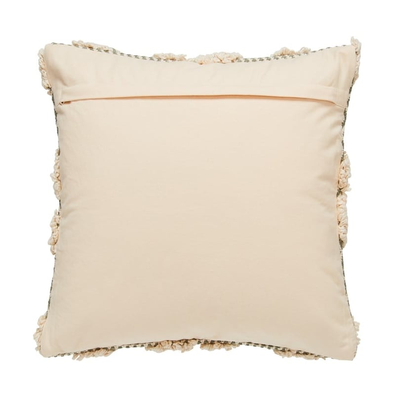 Tulum Natural & Green Cushion
