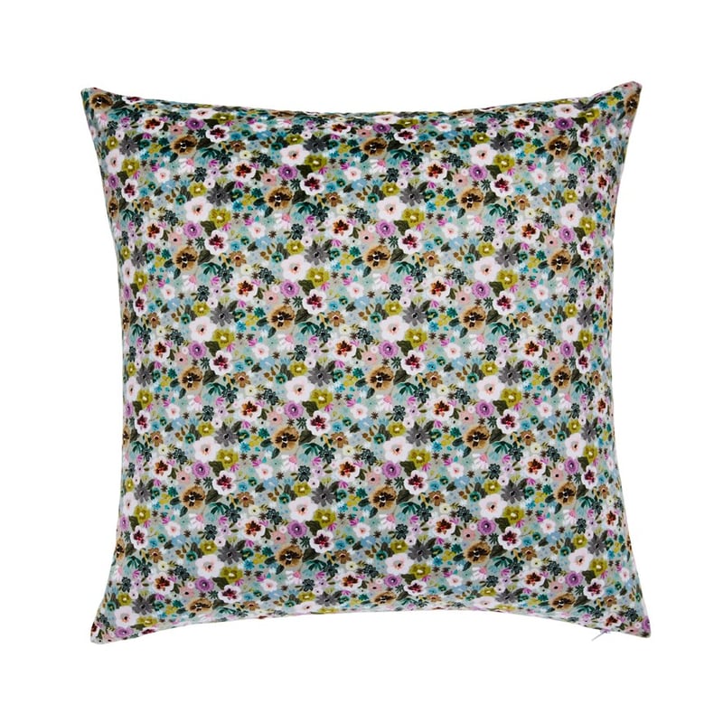 Viola Sage Floral Cushion