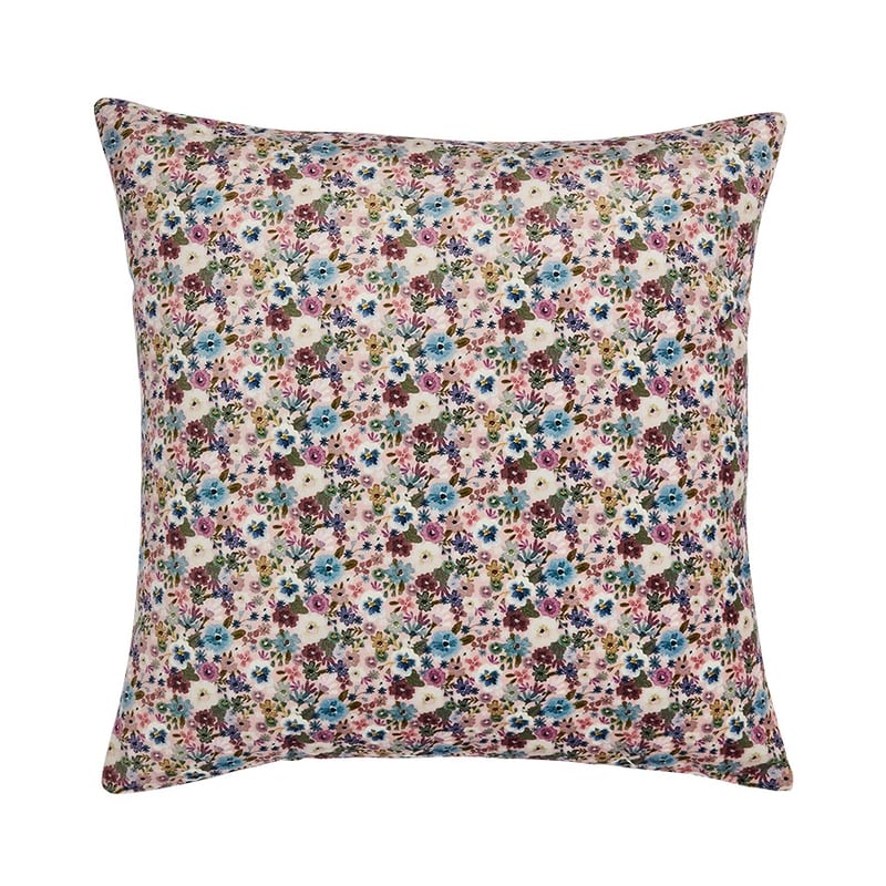 Viola Orchid Floral Cushion
