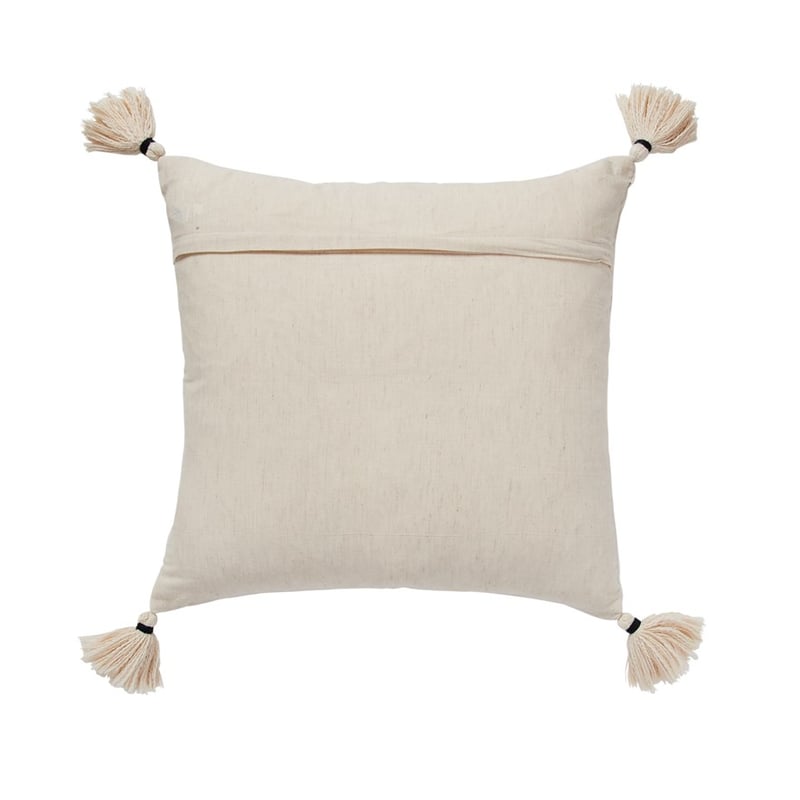 Azaro Natural & Navy Cushion