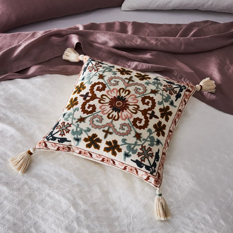 Misha Pink & Teal Cushion