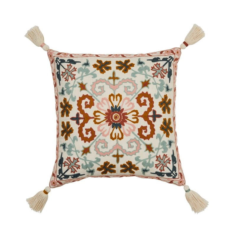 Misha Pink & Teal Cushion