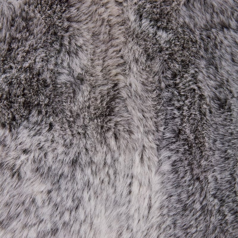 Montana Grey Wolf Fur Floor Cushion