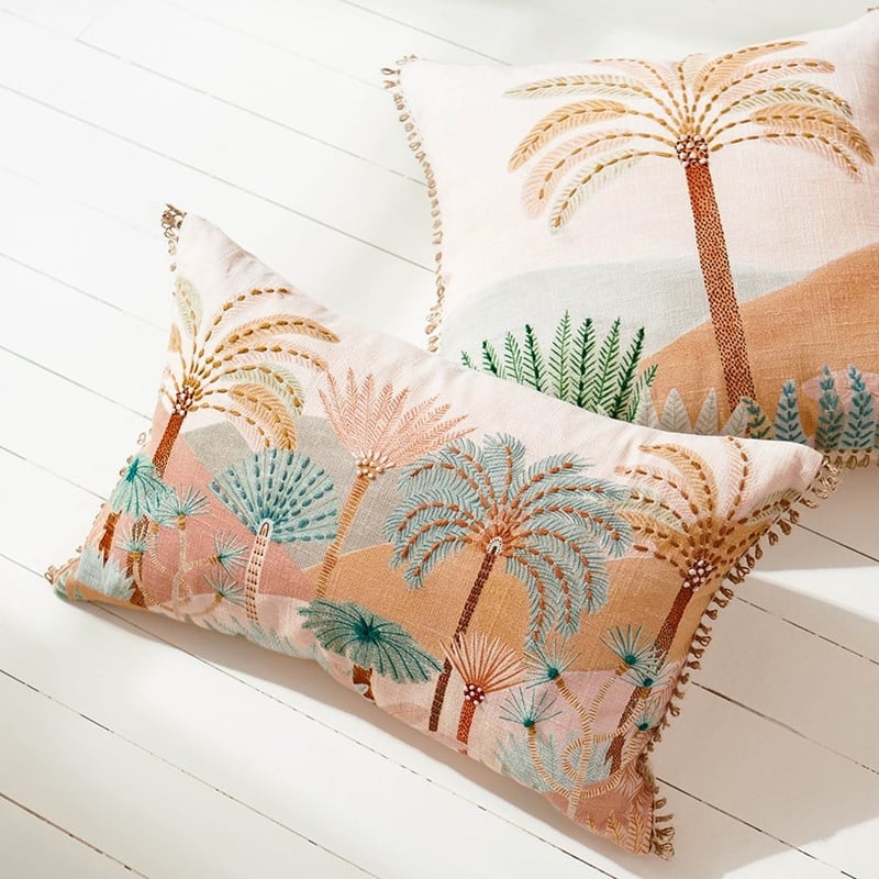 Karina Jambrak Pastel Wilderness Cushion
