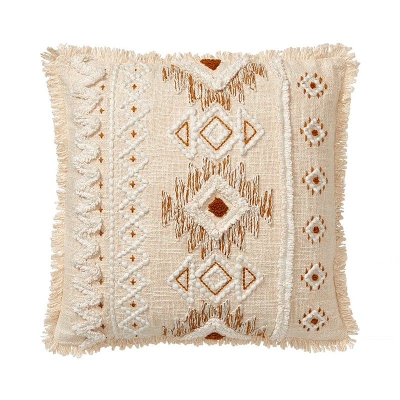 Sundaze Natural & Bronze Cushion