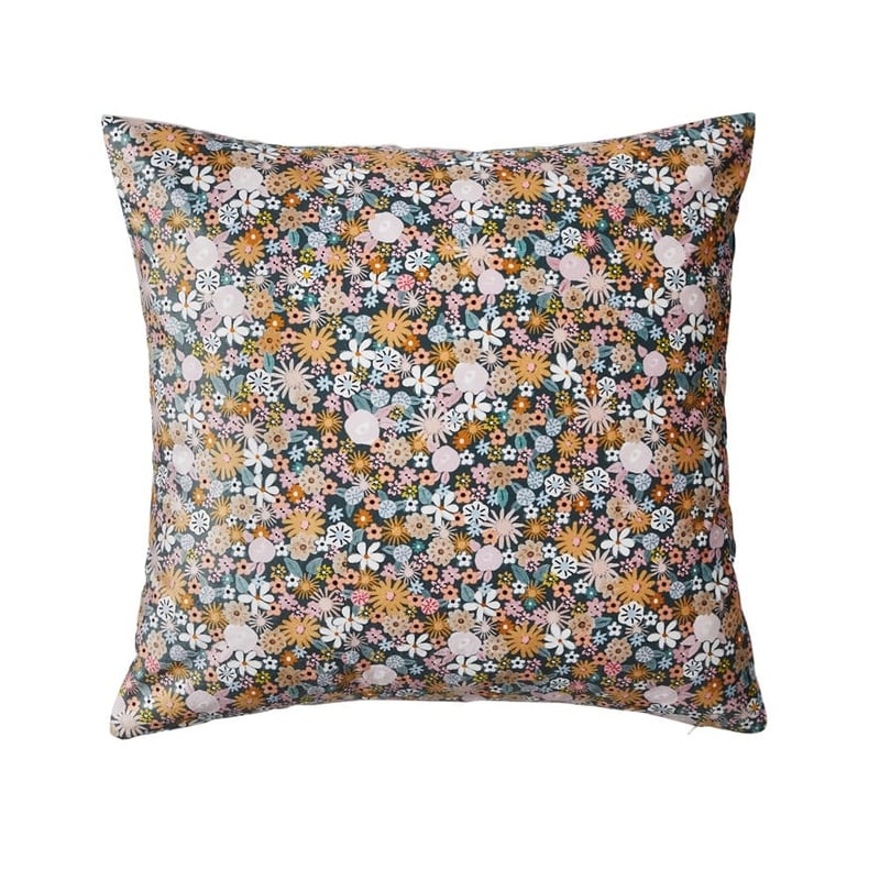 Garden Bloom Green & Pink Cushion 