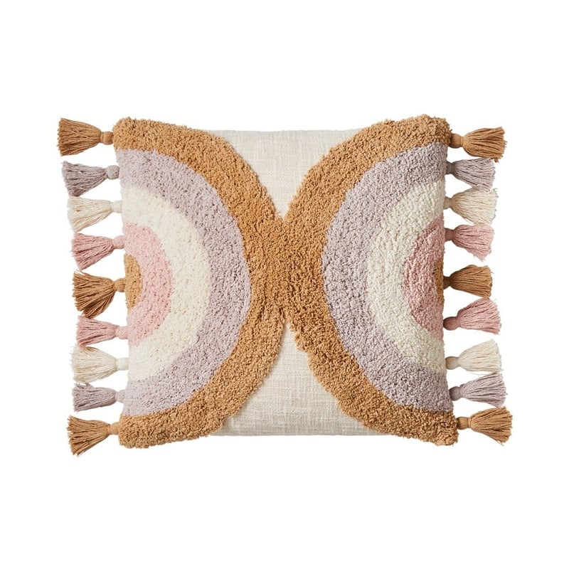 Saffron Pink & Tobacco Cushion 
