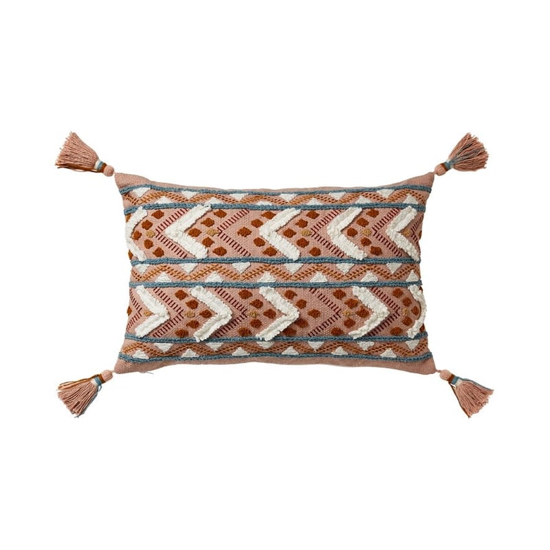 Surat Pink and Blue Cushion 