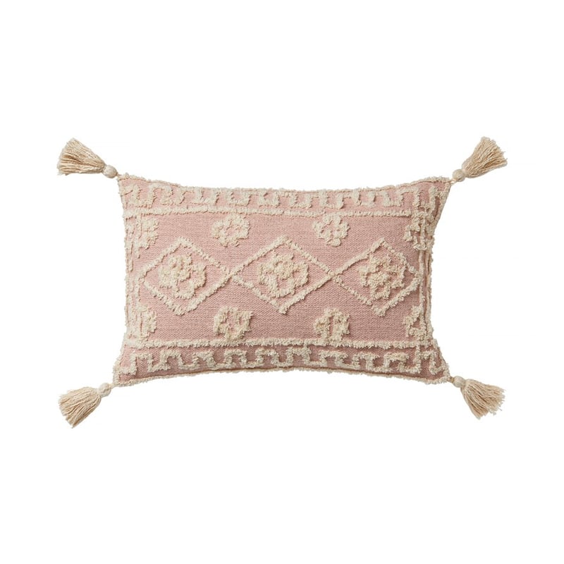 Reggie Pink Tufted Cushion 
