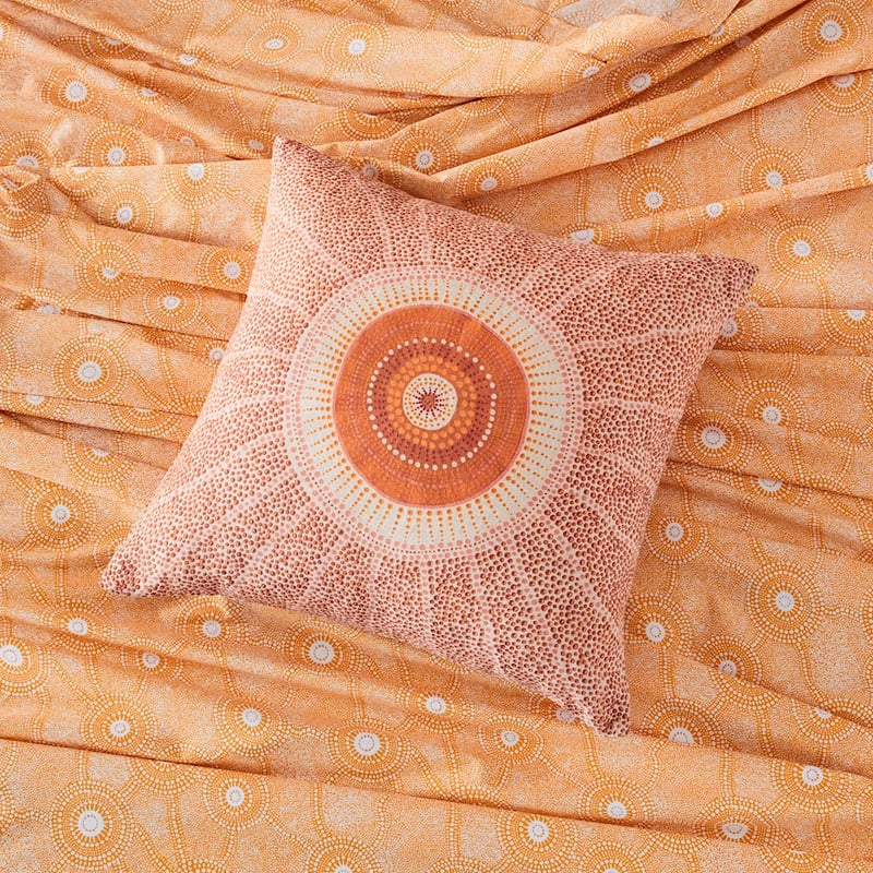 Brad Turner Printed Linen Nyunga Cushion 