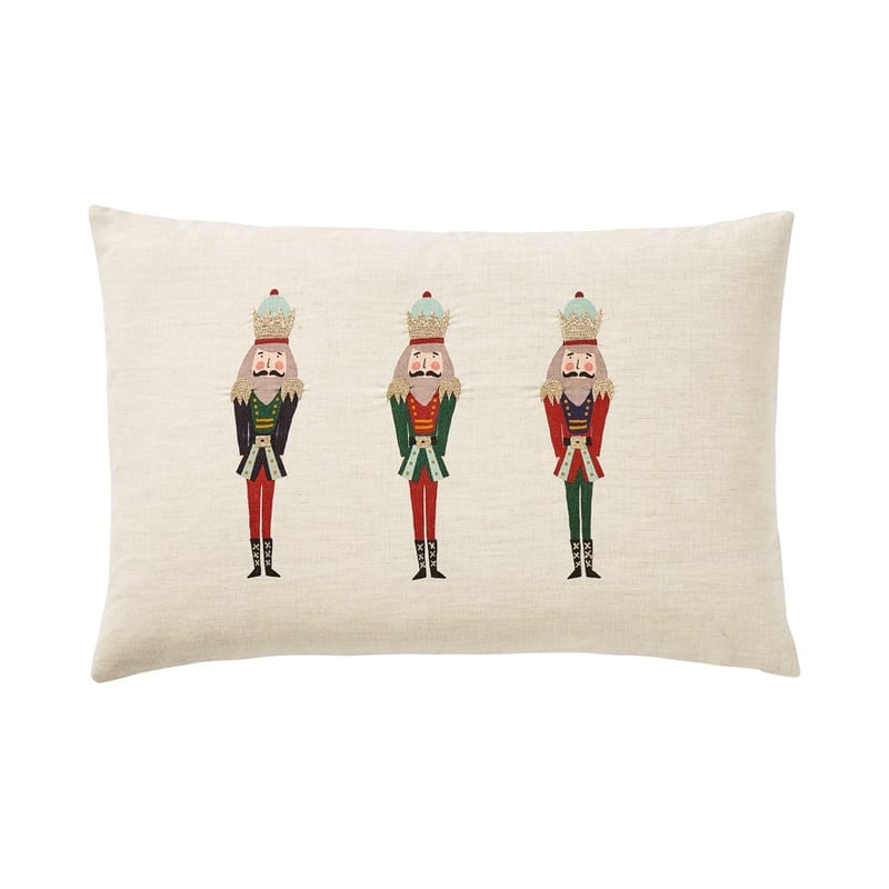 Festive Soldiers Linen Cushion 