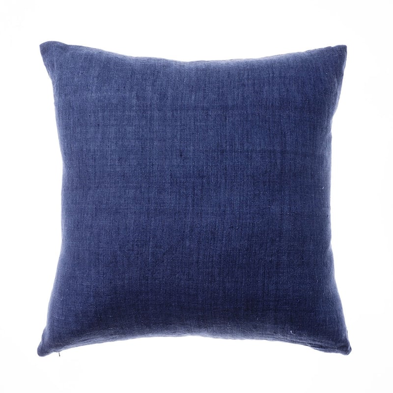 Malmo Indigo Linen Cushion