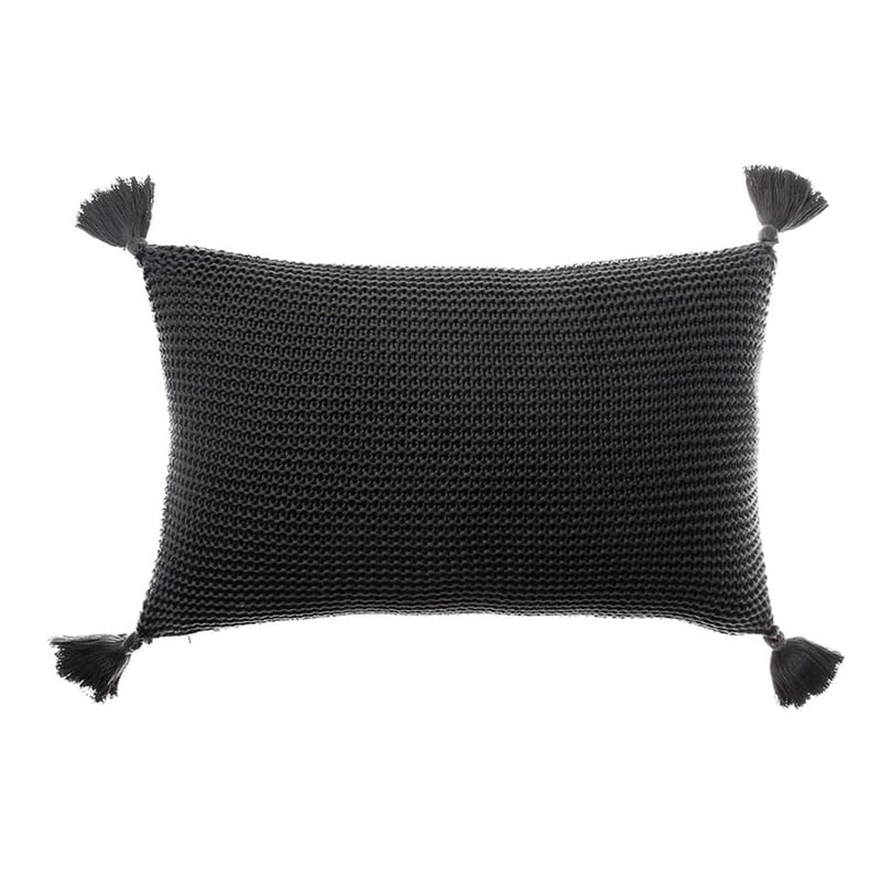 Casbah Coal Long Cushion