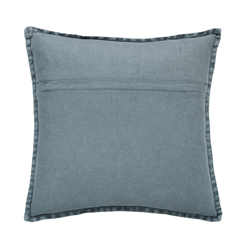 Belgian Lead Vintage Washed Linen Cushion