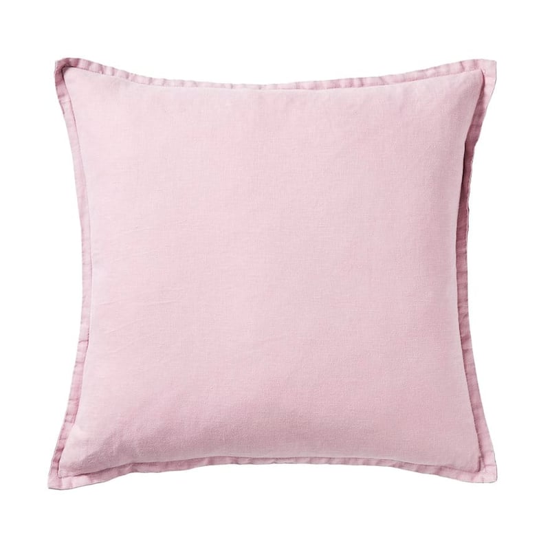 Belgian Mauve Vintage Washed Linen Cushion