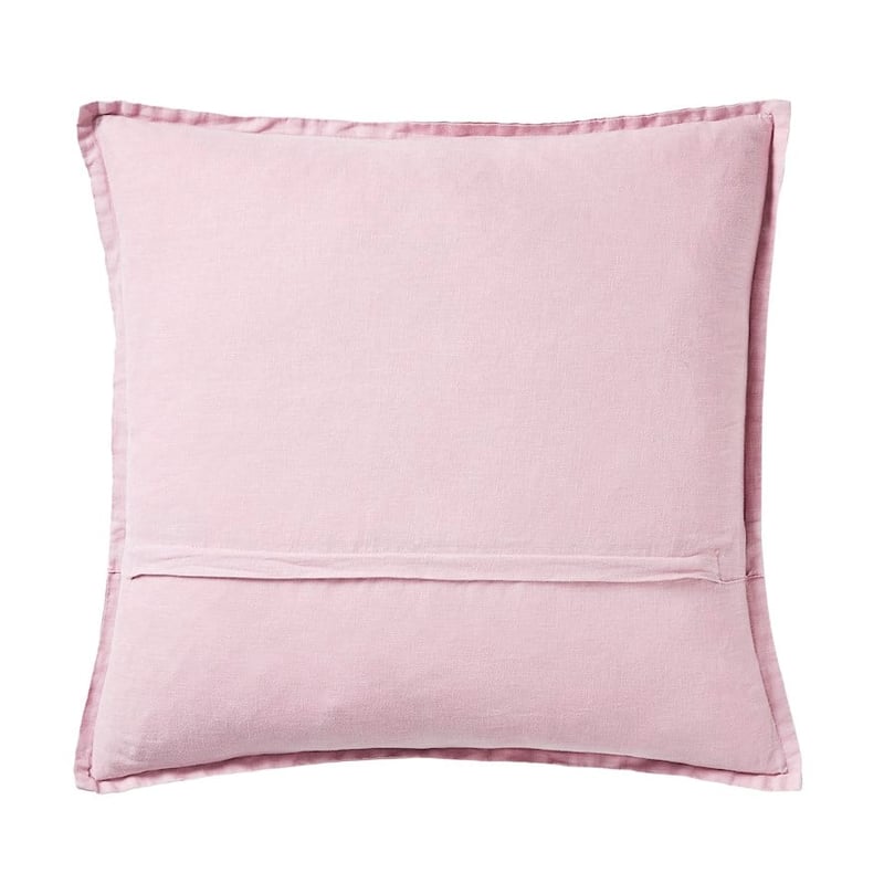 Belgian Mauve Vintage Washed Linen Cushion