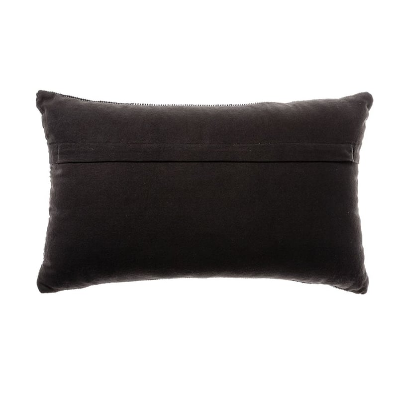 Aztec Black Long Cushion 