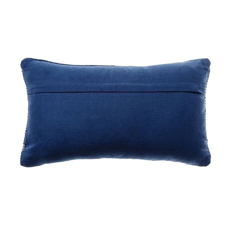 Aztec Navy Long Cushion
