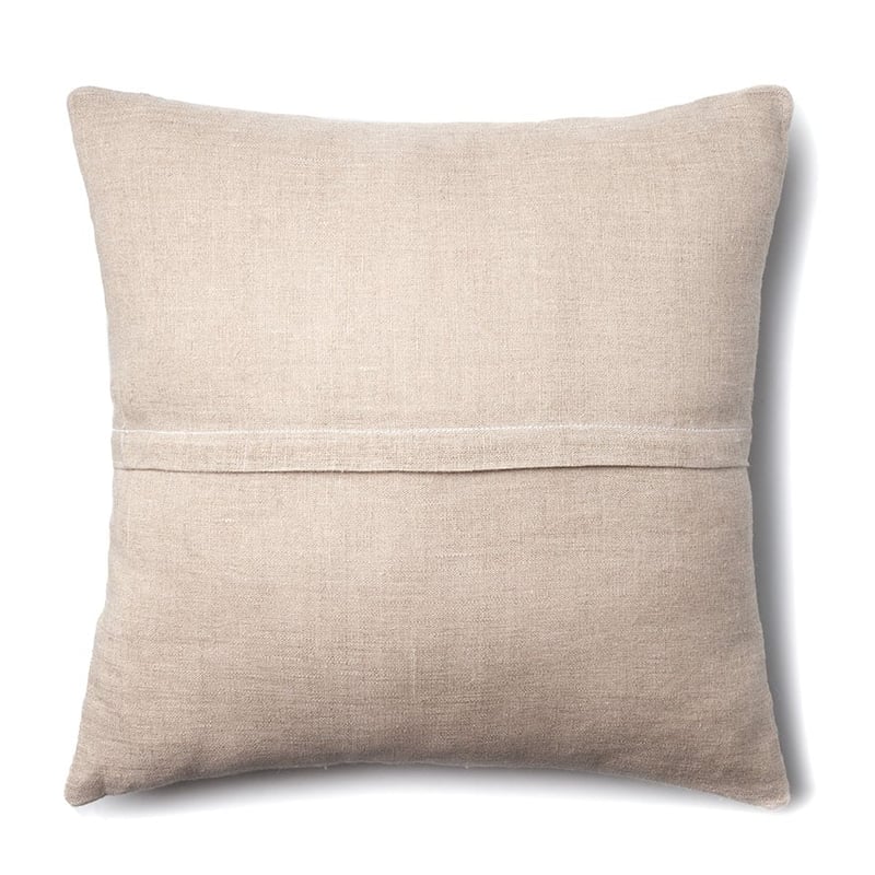 Brixton Leather Cushion Black 
