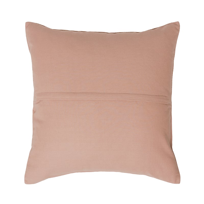 Arcadia Leather Cushion Blush 