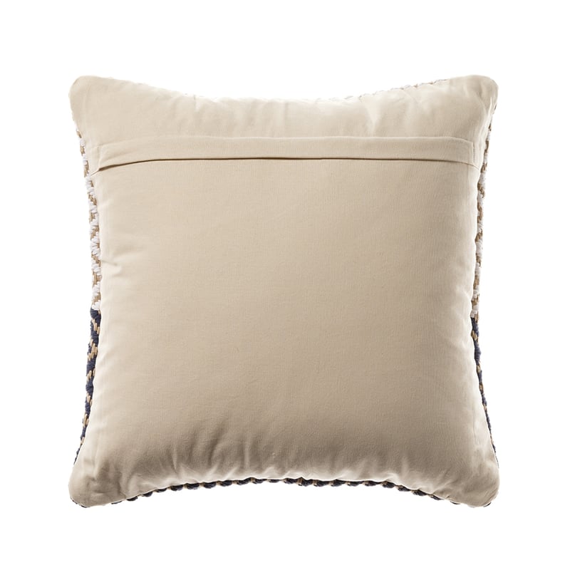 Barbados Chevron Cushion Navy 
