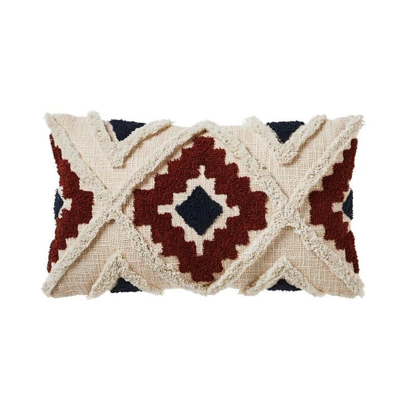 Mexica Rust & Navy Cushion 
