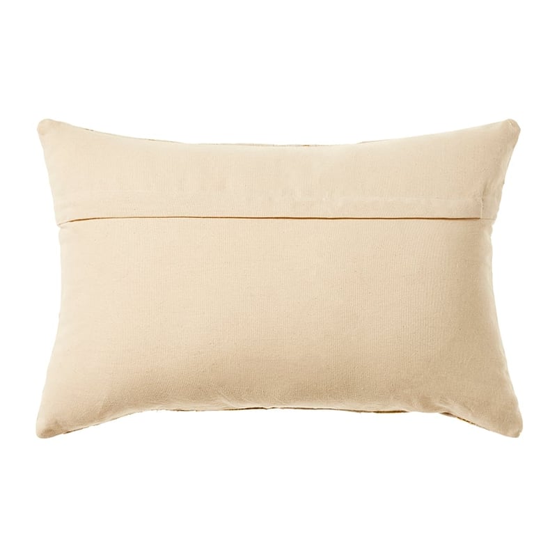 Cowhide Cushion Gold 