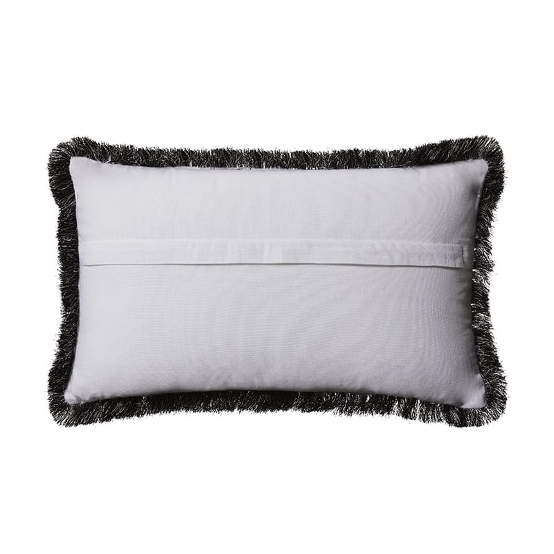 Winter Romance Long Velvet Cushion Moody Blooms 