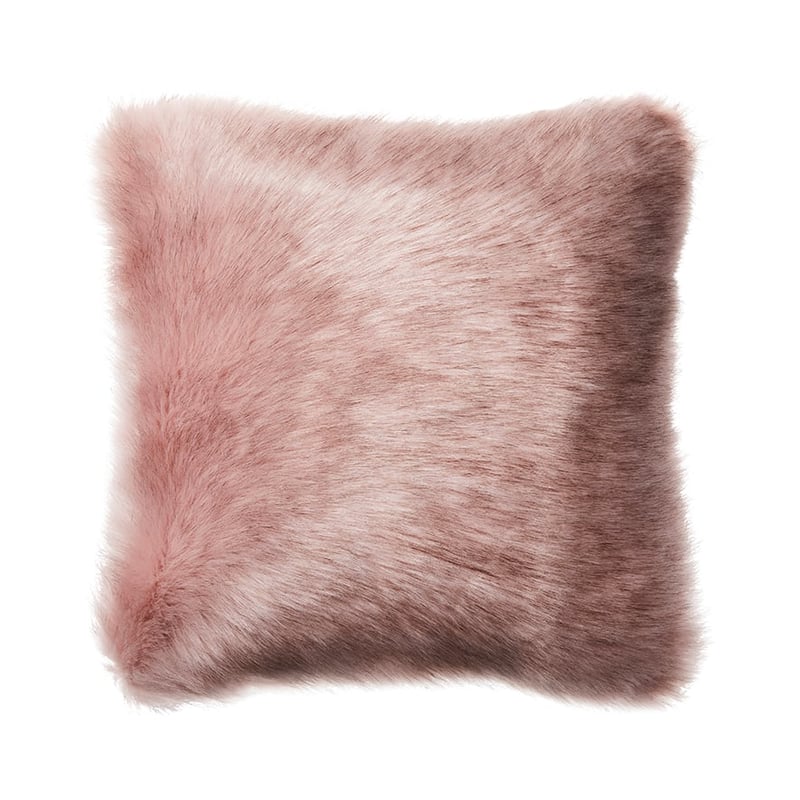 Montana Fur Cushion Pink & Black Tip 