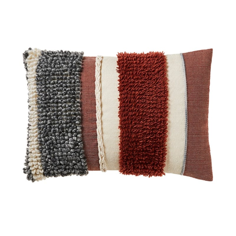 Natalia Rust & Grey Cushion 