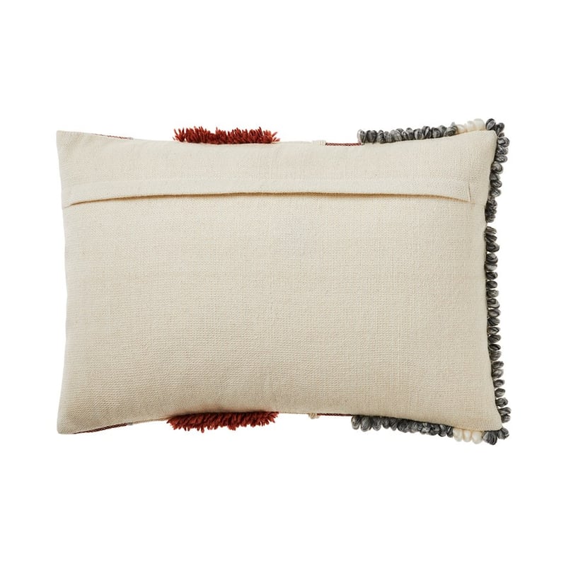 Natalia Rust & Grey Cushion 