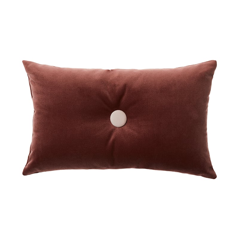 Arlo Long Velvet Cushion Plum 