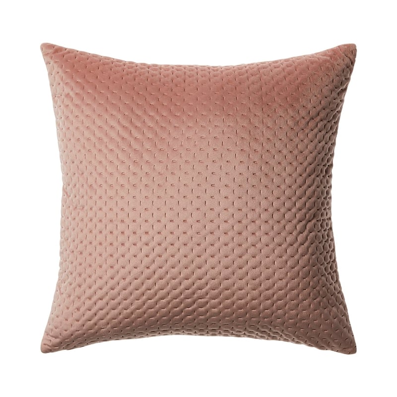 Luna Velvet Cushion Blush