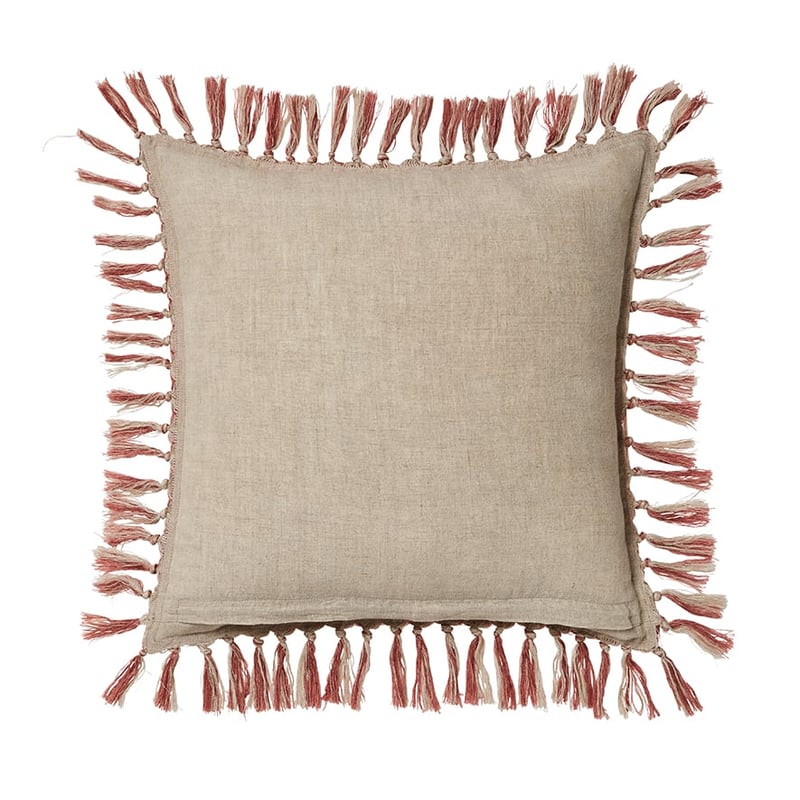 Genoa Vintage Washed Clay Linen Cushion