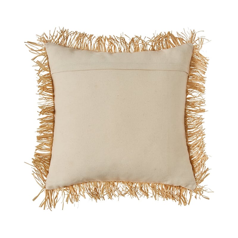Belongil Raffia Cushion Natural 