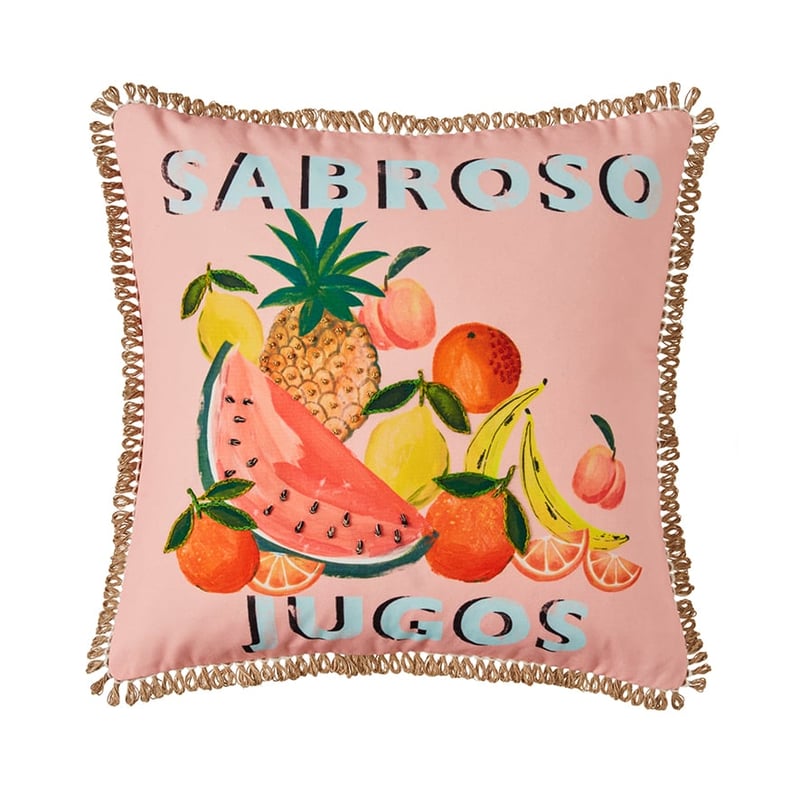 Tropical Fresco Cushion Pink 